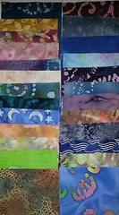 Lot#a, 200pcs BATIK quilt blocks, cotton fabric pack, 3.5″ squares