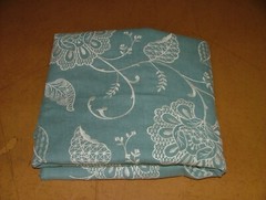 1.1 Metres iLiv Adriana Glacier Embroidered Fabric Curtain Upholstery Cushion