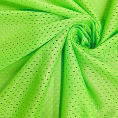 Sawyer NEON GREEN Polyester Football Sports Mesh Knit Fabric by the Yard – 10047