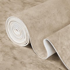 Beige Suede Headliner Fabric 140″x60″ – Foam Backed, Soft Touch, Anti-Sag, Sound