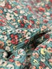 RIB 2×1 Knit Print 95% Polyester 5% Spandex 58/60″ Fabric By The Yard
