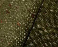 Romo Zinc Textiles Fabric Midhurst Olive Chenille Upholstery Curtain 9.7 Metres