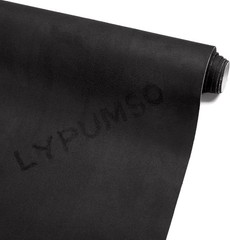 Microfiber Black Suede Fabric Wrap for Car Interior 17in x 70in Self Adhesive