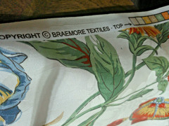 Vintage Braemore Baroque Floral in Planter Roses/Tulips Tassels 7 Yds Opulent!