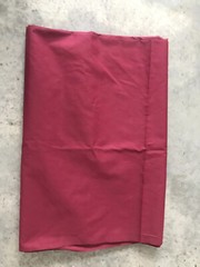 Burgundy Red Cotton Raw Fabric Upholstery 72” x 23”