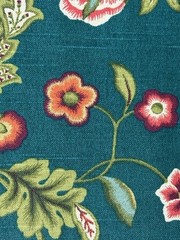 Richloom Mystery Green Grotto Multicolor Floral Upholstery Fabric-109” X 54”
