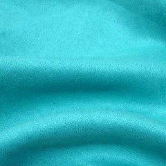 Turquoise Blue Faux Suede Fabric By The Yard, 42 inches width Blue Suede Fabric