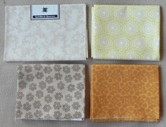25 Fat Quarters, Assorted Abstract Patterns, Multicolor 18″x21″ Cotton Fabric #1