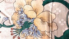 Margin Designs by Stanley King Studio Floral Design Material 2.5 yds x 55 in