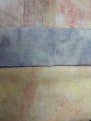 20 Plant Dyed Antique Homespun Fabric Squares 9*9 In Soft Pink Quilt Slow Stitch
