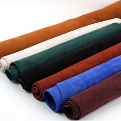 20X30cm Double-Sided Suede Fabric Soft Leather for Clothing Car Upholstery Craft