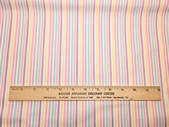 P&B Textiles Stripe in Pink Children’s Prints Cotton Quilting Fabric HALF YARD