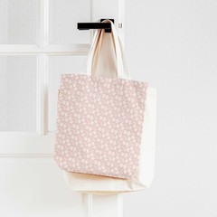 JarThenaAMCS 60Pcs Floral Cotton Fabric Bundles Pink 10 x 10 inches,