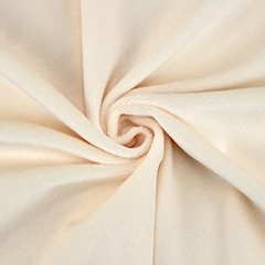 Plush Fabric | Solid Pale Peach Minky Fabric for Sewing | Super Soft Cuddle Mate