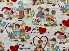 For My Valentine ALEXANDER HENRY QUILT FABRIC 100% COTTON RARE Sold By Half Yard