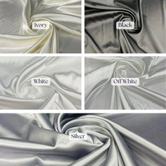 Premium Satin Charmeuse Fabric – 60” Wide for Bridal & Evening Wear