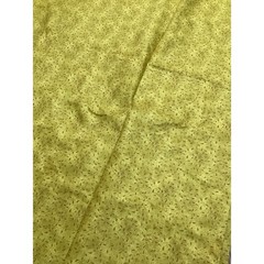 Bloomsbury Square Fabri-Quilt Inc Mustard Yellow Floral Cotton Fabric 5 Yards
