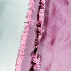 DUSTY ROSE PINK TISSUE TAFFETA FABRIC 58″ BY THE YARD TWO TONE FAUX SILK