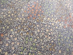 Calico Cotton Print Small Floral On Blue Cranston Print Works Piece 30″ x 30″