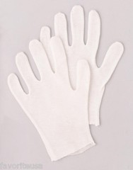 COTTON WHITE LISLE INSPECTION MEN GLOVES 3 DZ PAIRS MEDIUM WEIGHT TOP QUALITY