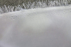 Chiffon Draping Fabric by the Yard – 10 Yards | Soft Sheer White Fabric for Drap