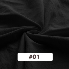 1.4*0.5M Faux Linen Fabric Cotton Pleated Cloth Soft Fabric DIY Dress Crafts