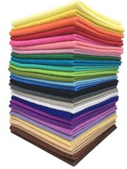 28 PCS Felt Squares 8×8 Inch 20x20cm 1.4mm Thick Soft Fabric Sheet Sewing