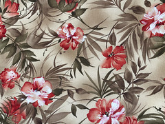 Fabric Printed Exclusively for Hobby Lobby Stores Floral BTY X 43 in