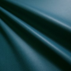 Matte Teal Green Vibrant Leatherette Fabric 54″ Eggshell Finish By The Yard