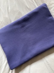 66″by 1.3 Yd. 100% Cotton Thick Heavy French Terry Tube Fabric Violet Preshrunk