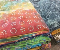 50-1.5″ MIXED colors, BATIK strips, honey bun, quilt, cotton fabric-grab bag