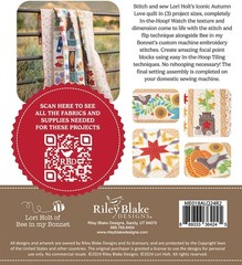 Lori Holt Autumn Love Quilt – in-The-Hoop Machine Embroidery Project – 3 Quilt S