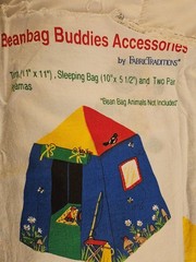 Fabric Traditions Panel BEANBAG BUDDIES ACCESSORIES Tent Sleeping Bag Pjs