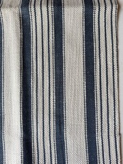 Threads Becket Indigo Fabric Remnant 24 x 24″