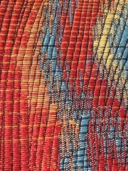 Richloom Ikat Fabric Sagamore 57×73 2yd Upholstery Boho Tribal Global Maximalism