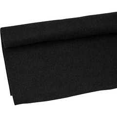 2M x 1M Black Thick 3mm Subwoofer Speaker Felt Fabric Carpet Craft Auto Liner