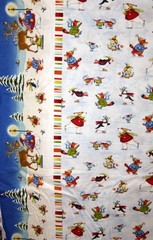WINTER PARADE SINGLE BORDER FROM BENARTEX- 100% COTTON FABRIC