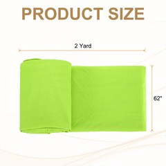 62″ Mesh Fabric Slightly Stretchy for Backpack Pocket, Fluorescent Green 2 Yard