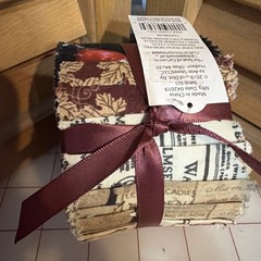 Jelly Roll 2.5 X 42” Beige Black Wine Fabric