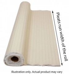 Chaparral Boat Heat Pleated Vinyl 49.00010 | Off White 54 Inch (YD)