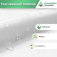 5m~10m Ultra Thin PU Coated Waterproof Nylon Ripstop Fabric Flags Kite Material