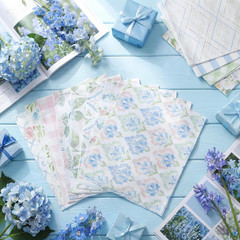 12 Pcs Spring Hydrangea Floral Cotton Fabric Bundles 18 X 22 Inch Floral Fat Qua