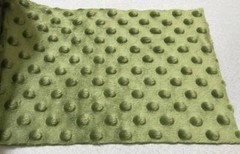 Minky Rosemary Dimple dot soft cuddle fabric by the yard 60″ wide