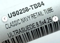 Classic NAVY RETAIL TUBE SUEDE