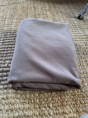 Taupe Velvet Drapery Upholstery 20 oz Fabric 3 Yards 54” Wide Polyester