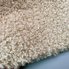 Curly Plush Faux Sherpa Fleece Fabric ry DIY Toy Doll Material 40 45CM