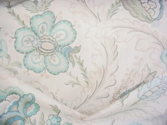 12-3/8Y Lee Jofa 2020186 Wimberly Floral Linen Print Upholstery Fabric
