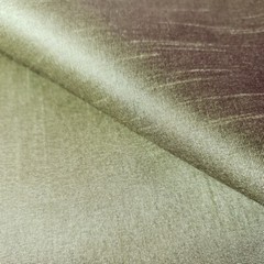 SAGE OLIVE GREEN TWO TONE FAUX SILK DUPIONI FABRIC 58″ BY THE YARD DRESS DRAPERY