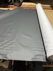 Black Smooth Grain Vinyl Upholstery Fabric 60” Wide Auto Sold By The Yard