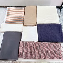 Assorted 8 Large-sized Fabric Set/Bundle for Fashion Design
